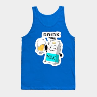 24 Drink Your Milk Tank Top